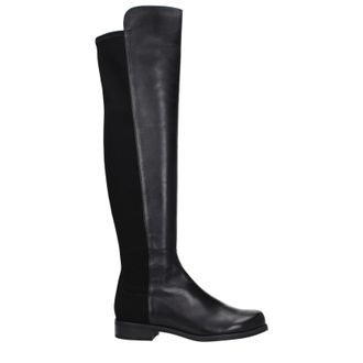 Stuart Weitzman Stiefel 5050 Frauen Leder schwarz