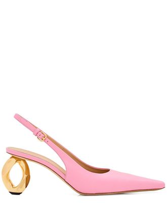 J.W.Anderson Pumps met kettinghak - Roze