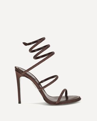 Rene Caovilla Cleo Sandals in satin Female 36.5