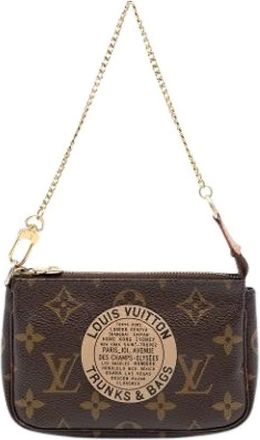 Louis Vuitton Pre-owned Mini Bags, female, Brown, Size: ONE SIZE Pre-owned Mini Pochette Accessoires