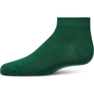 MeMoi Basic Silky-Soft Gauge Ankle Sock in Emerald Green at Nordstrom, Size 6-12M