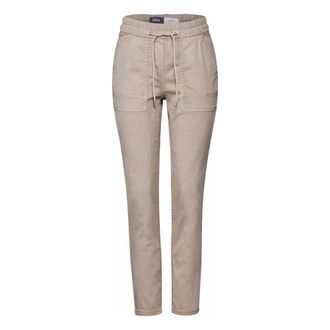Cecil Dames, Broeken, Bruin, Maat: XL