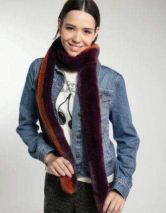 Nooki Design Womens STRIPE PASHA IN COPPER MIX - Red - Size: ONE