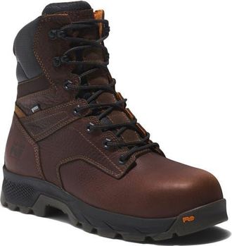 Timberland TiTAN EV 8 Composite Toe Waterproof Work Boot in Brown at Nordstrom, Size 8.5