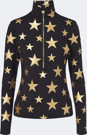 Goldbergh Hikari printed half-zip ski top