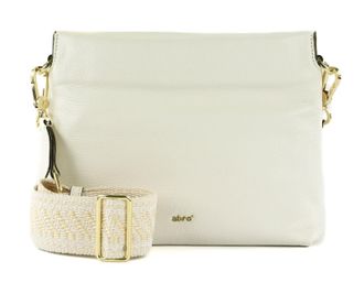 Abro Leather Dalia Crossbody Bag Cita Big Ivory