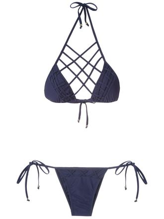 Amir Slama Set bikini - Blu