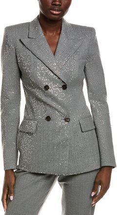 Michael Kors Trop Wool & Silk-Blend Jacket
