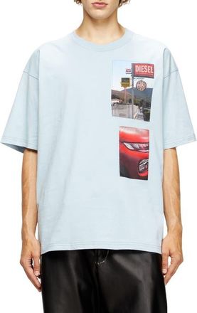 Diesel T-Boxt-T3 Graphic T-Shirt in Slate/Blue at Nordstrom, Size X-Large