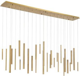 Eurofase Lighting Santana 30-Light 72In Grand Chandelier
