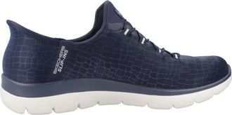 Skechers Summits Classy Night Sneakers - Dames - Sneakers - Blauw - 39 EU - Schoenen