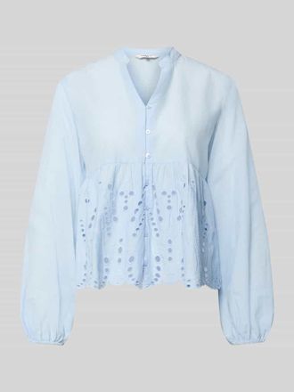 Only Regular Fit Bluse aus reiner Baumwolle Modell DEWINA in Hellblau, Gr&ouml;&szlig;e XL