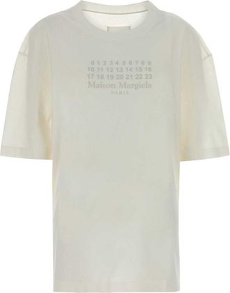 Maison Margiela White Cotton Oversize T-Shirt