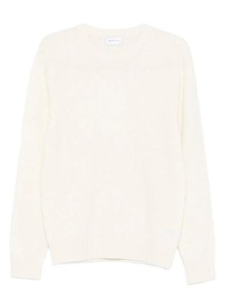 Scaglione ribbed merino-blend sweater - Neutrals