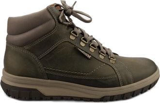Mephisto Lace-up Boot - Heren - Veterlaarzen - Groen - 46 EU - Leer - Schoenen