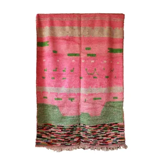 AFK Living Alfombra bereber marroqu&iacute; de pura lana 196 x 292 cm