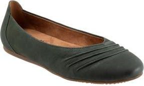 Softwalk Safi Flat in Dark Green at Nordstrom Rack, Size 5.5