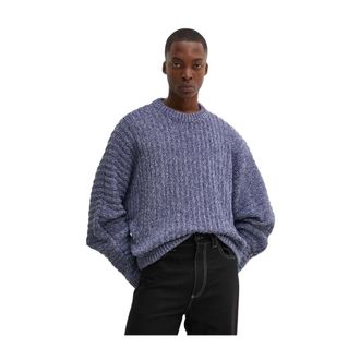 Sunnei Sunnei, Truien & Vesten, Heren, Blauw, L, Trui met ronde hals