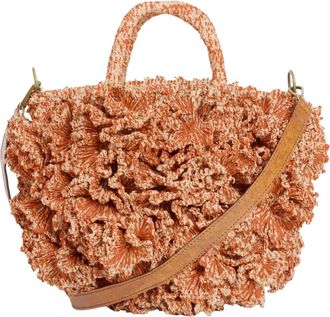 Ibeliv Coral - Dames - Handtassen - Rood - ONE Size - Katoen - Tassen