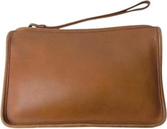 Coach Pre-owned Clutches, male, Brown, Size: ONE SIZE Pre-owned Clutch Bag