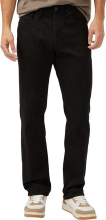 Silver Jeans Co Machray Athletic Fit Straight Leg Jeans in Black at Nordstrom, Size 40 X 32