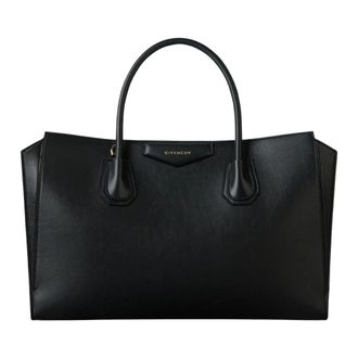Givenchy Antigona Catchall Medium Tas - Dames - Tassen - Zwart - Maat: ONE Size Zijde