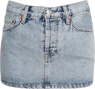 Wardrobe.NYC Minigonna denim - Blu
