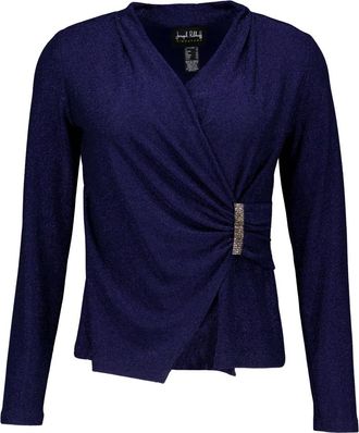 Joseph Ribkoff Donkerblauwe Tops 253789 - Dames - Longsleeves - Blauw - M - Tops