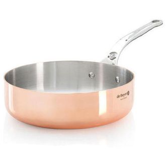 De Buyer De Comprador Fuente Recta, Cobre/acero Inoxidable Primero