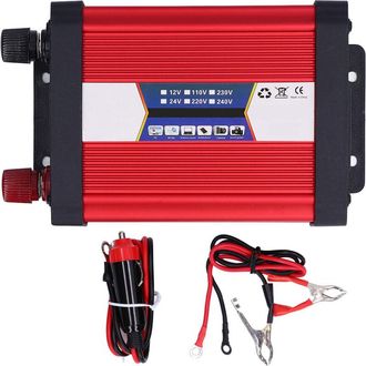 OEM Inversor De Onda Sinusoidal Modificada Para Coche, 1000 W, Convertidor De Cargador Usb De 24 V A 220 V