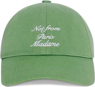 Dr&ocirc;le de Monsieur Casquette Slogan Calligraphy