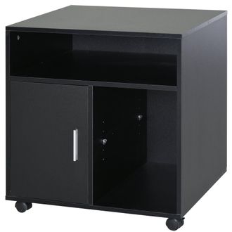 Carter's Particle Board 4-Compartment Storage Unit Black - CARTER | TJ Hughes