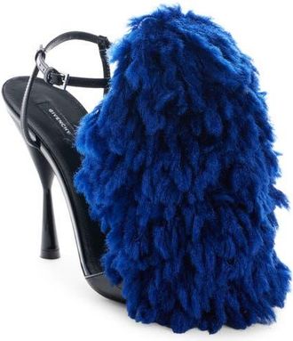 Givenchy Pompom Sandal in Saphir Blue at Nordstrom, Size 37