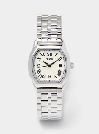 Fossil Mens Harlow octagonal-face watch