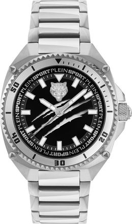 Plein Sport Thunder Force Quartz Bracelet Watch, 47mm in Stainless Steel at Nordstrom Rack