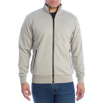 La Martina La Martina YMF004-FP565 Mens Regular Fit Zip Sweatshirt - Grey - Size 3XL