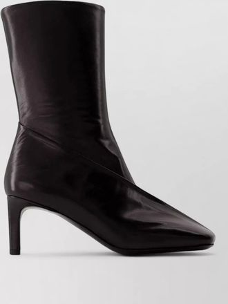 Jil Sander leather ankle boots