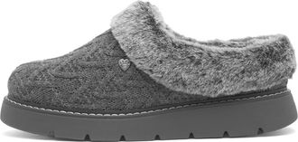 Skechers Bobs Keepsakes Womens Charcoal Slipper - Size 7 - Grey