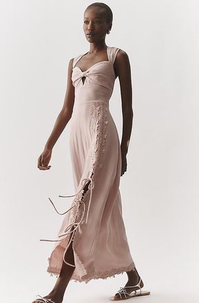 En Saison Megan Lace Midi Dress
