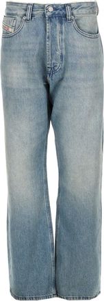 Diesel Relaxed 1980 D-Eeper Cotton Jeans