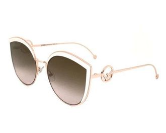 Fendi Cat Eye Rose Gold FF 0290/S Sunglasses