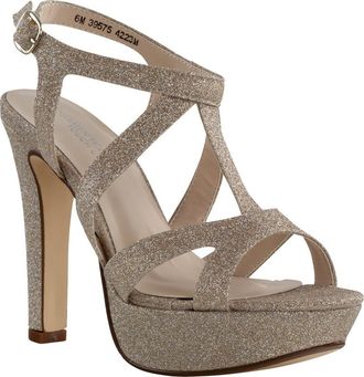 Touch Ups Marley Platform Sandal in Champagne at Nordstrom, Size 5.5