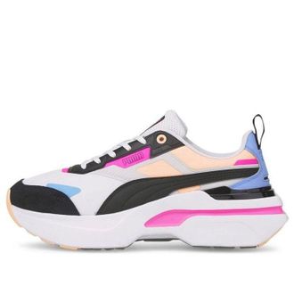 Puma (WMNS) PUMA Kosmo Rider Bright White Grey Violet 384858-01