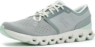 On Cloud X 4 Womens Shoes Tin/Iceberg : 10.5 M, Synthetic