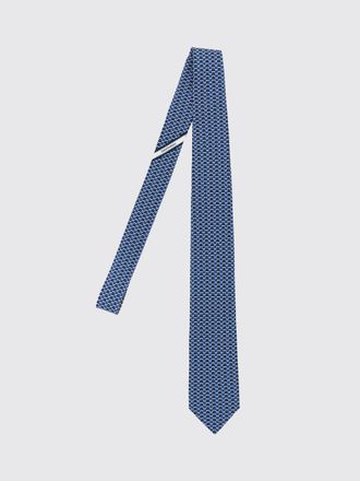 Ferragamo Cravatta Gancini Ferragamo in seta stampata