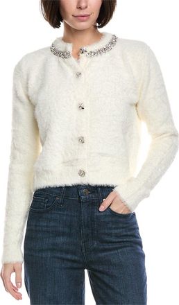 Fate Fate Fuzzy Eyelash Cardigan