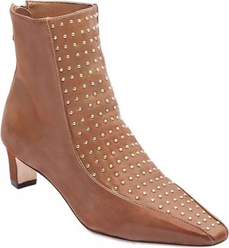Bernardo Womens Esme Studs Boot In Almond