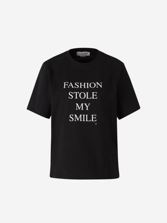 Black Victoria Beckham Printed T-Shirts: Shop up to −38