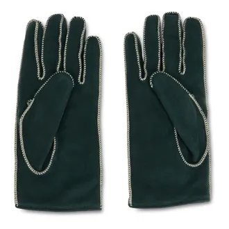 Moorer Guantonabuk - Dames - Accessoires - Groen - Maat: 7 IN Katoen