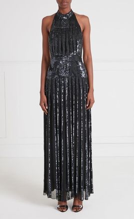 Temperley London Filigree Dress in Black at Nordstrom, Size 10